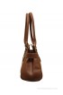 Fostelo PU Shoulder Bag-Brown